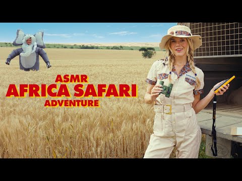 ASMR Wild African Lion Safari Tour Guide Roleplay 🐆🌍📸 (Immersive POV Experience) 🌾🦒🐘🦓