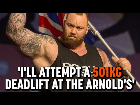 Thor Bjornsson Talks The Arnold Strongman Classic and 501kg Deadlift