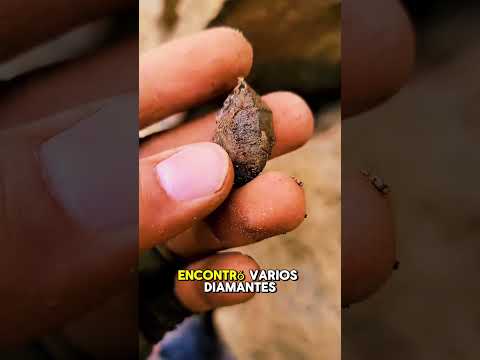 Encontró DIAMANTES dentro de esta ROCA milenaria 😱