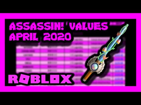 Roblox Assassin Value List Official 2020 07 2021 - roblox assassin value list exotics