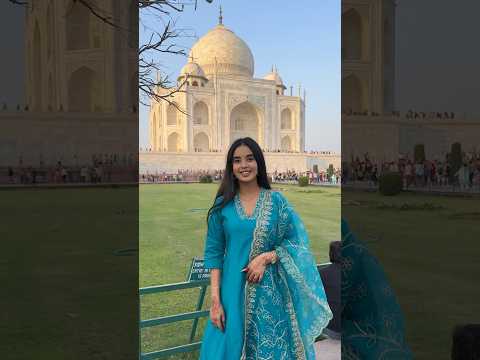 tajmahal…😍 #payalpanchal #shorts #tajmahal #agra #payal #minivlog
