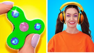 LAS MEJORES MANUALIDADES ESCOLARES ✂️📚 Hacks Divertidos de DIY para Estudiantes por 123 GO!