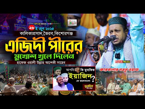 এজিদ মার্কা পীরসাব ঈমাম হোসাইনকে দোষী বানাতে চায়!  Hafiz Waliullah Asheki Karbala কারবালার নতুন ওয়াজ
