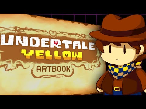 The Undertale Yellow Artbook