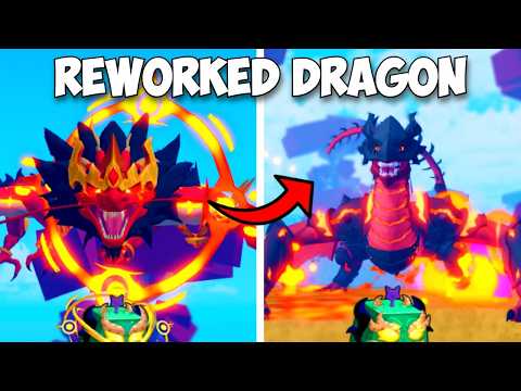 I Unlocked Dragon Rework in Roblox Blox Fruits Update