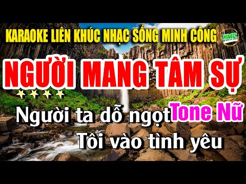 Liên Khúc Karaoke Nhạc Sống Bolero Tone Nữ – Tuyển Chọn Nhạc Xưa Toàn Bài Hay – NGƯỜI MANG TÂM SỰ