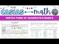 Exploring Vertex Form of Quadratic Functions