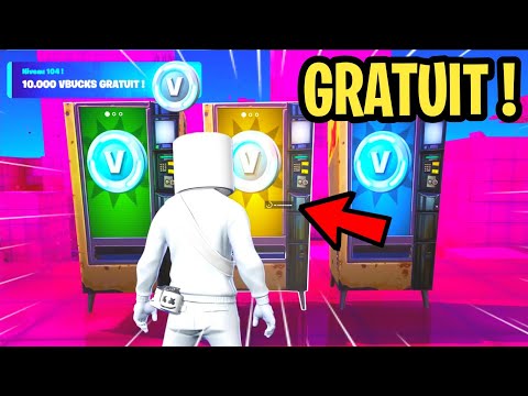CETTE MAP DONNE A TOUT LE MONDE 2.800 V-BUCKS ! (Glitch Avoir des v bucks gratuit)