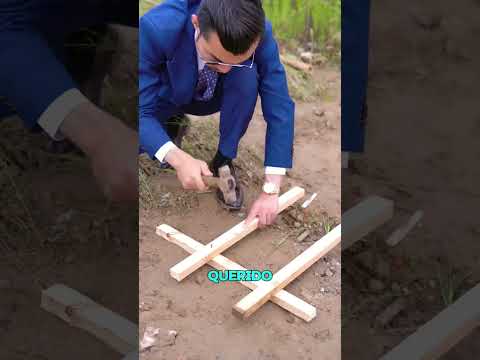 Um jovem pobre construiu uma piscina tão bonita que a sua namorada ficou surpresa 😱🔥 #shorts