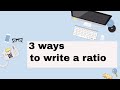 Understanding Ratios