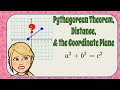 Finding Distance in the Coordinate Plane with the Pythagorean Theorem