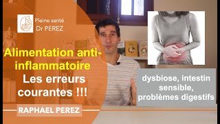 Alimentation anti-inflammatoire : Pourquoi ÇA NE MARCHE PAS pour vous ? (Erreurs à éviter)