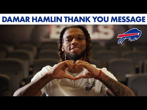 Special Thank You Message From Damar Hamlin