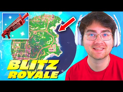 I Hosted a BLITZ ROYALE Tournament in Fortnite! (New Update)