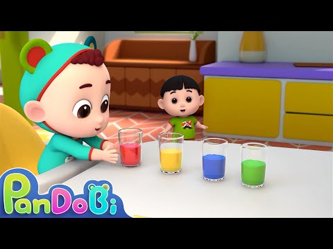 Baby Learns Different Colors | Color Song + More Nursery Rhymes & Kids Songs - Pandobi