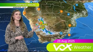 28 Augustus 2025 | Vox Weervoorspelling