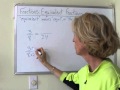 Exploring Equivalent Fractions and Their Solutions