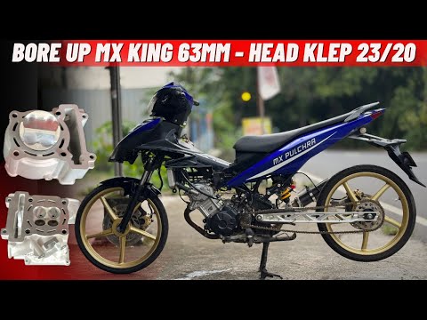 BORE UP MX KING PISTON 63MM HARIAN