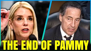 Pam Bondi LOSES IT in Congress After Getting CAUGHT Breaking Law
