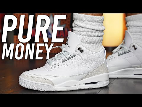 2025 Air Jordan 3 "Pure Money" Review and On Foot !