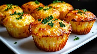 Kartoffeln mit Eiern schmecken besser als Fleisch! Diese Kartoffelmuffins werden jeden beeindrucken!