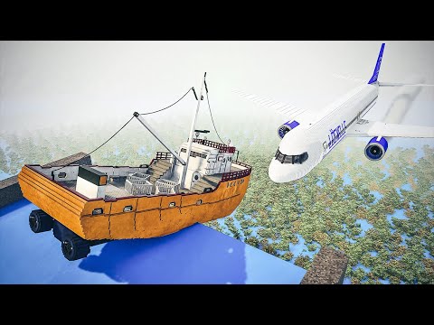 Ships Falls On a Boeing 737 Plane | Teardown