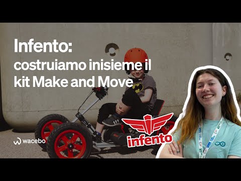 Infento / kit Make And Move all'azione con Greta Galli
