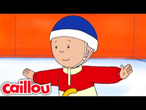 Clases de patinaje | Caillou Español - WildBrain | Aprendizaje para niños