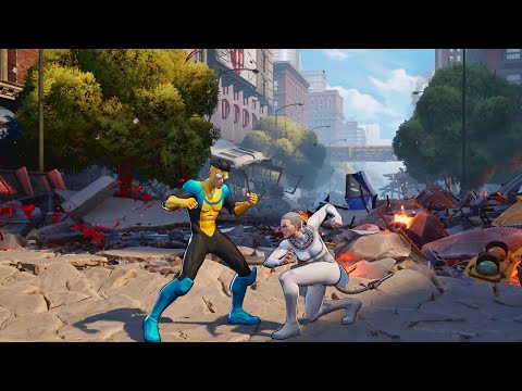 Invincible VS  Fighting Game Announcement Trailer