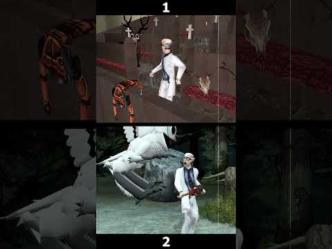 Choose One Human or Monster 1 or 2 #halflife #shortsviral #sfm#99nightintheforest #effectking 💔