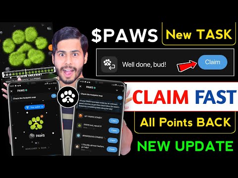 Paws Airdrop All Points Back 🎄 paws mystery quest today, paws mystery quest, paws new task,paws task