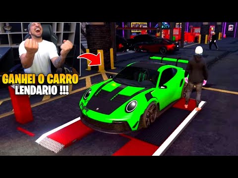 PIUZINHO GANHOU CARRO LENDARIO NO GTA