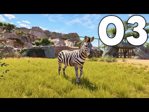 Planet <strong>Zoo</strong> 2 - Part 3 - Building a Zebra Enclosure