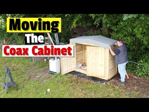 Planning Tower Upgrade and Relocating the Old Coax Switch Box