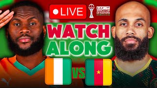 🔴 IVORY COAST VS CAMEROON LIVE | AFCON 2025 | Full Match LIVE Today