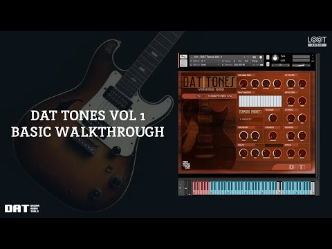 DAT Tones Vol 1 // Kontakt // Guitar // Dream Audio Tools // Song Demo