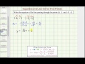 Understanding the Equation of a Line