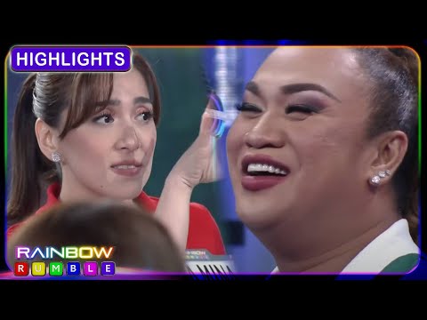 Ara Mina, nagbigay ng beauty tips para kay Negi | Rainbow Rumble