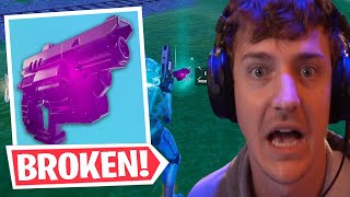 Ninja Found The Most OP Weapon In His 7 Years Of Fortnite...