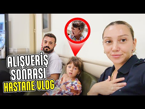 ALIŞVERİŞ VE HASTANE VLOG !? (Süpriz Sonlu) @boncuk-sara