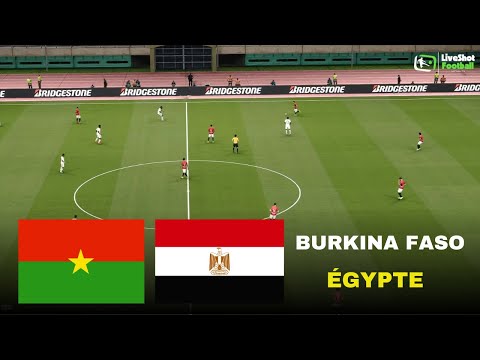 BURKINA FASO vs ÉGYPTE 🔴 Qualification Coupe du Monde | Match simulation jeu vidéo