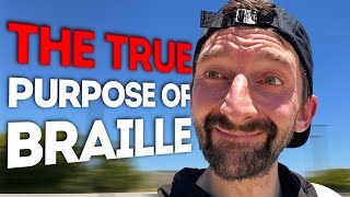 The PURPOSE of Braille Skateboarding!
