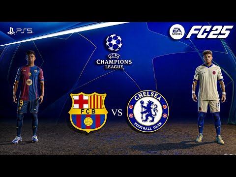 FC 25 - Barcelona vs Chelsea Ft. Yamal, Palmer, | UEFA Champions League Final | PS5™ [4K60]