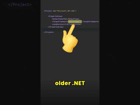 Add new C# features in old .NET