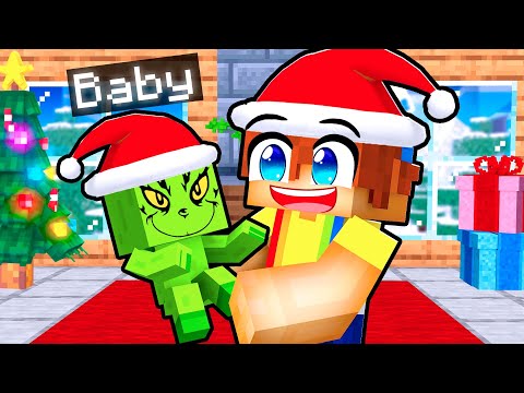 My BABY'S First Christmas In Minecraft!