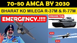 AMCA Tez Raftar Mode ON,India ko Milegi R-37M & R-77M Missiles,India Ka 3 Layered War Plan Samajh Lo
