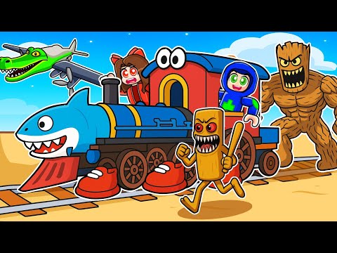 We Built BRAINROT DEADRAILS in Roblox!!