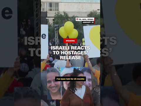 Israeli reacts to hostages' release