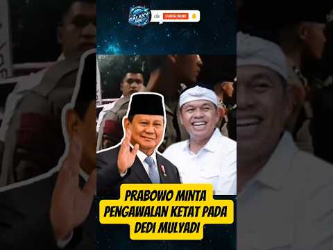 KDM_Kang Dedi Mulyadi Dapat Pengawalan Ketat Dari Presiden #shorts #trending #beritaterkini