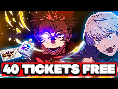 40 TICKETS OFFERTS + 4 NOUVEAUX PORTAILS SUKUNA PLUS TOT QUE PREVU ?! JUJUTSU KAISEN PHANTOM PARADE